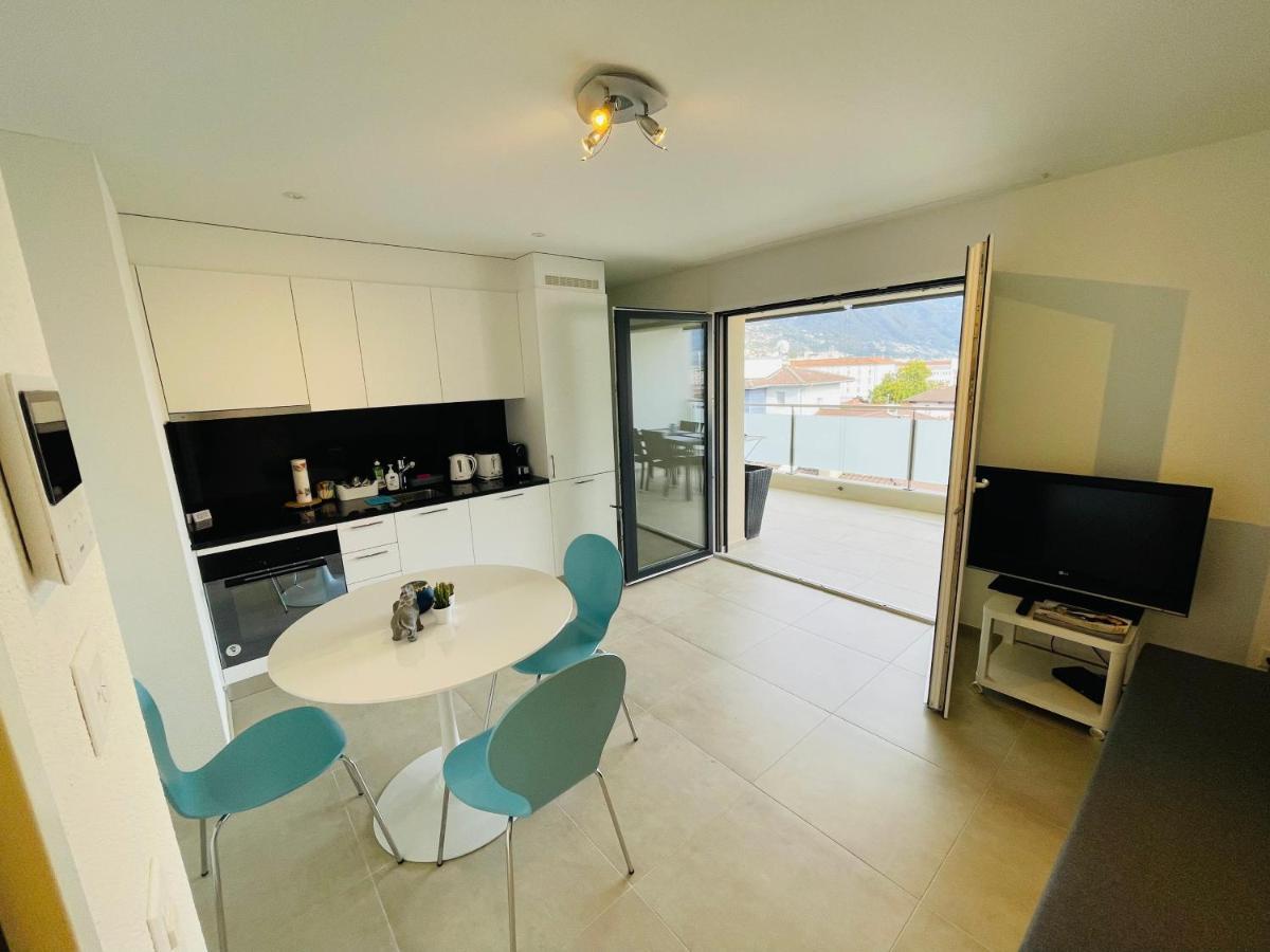 Downtown Apartment Locarno Luaran gambar